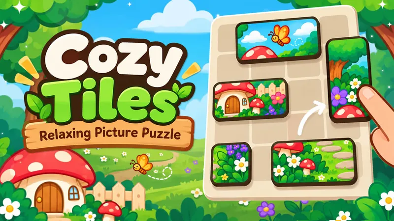 Cozy Tiles – Relaxing Picture Puzzle Cover